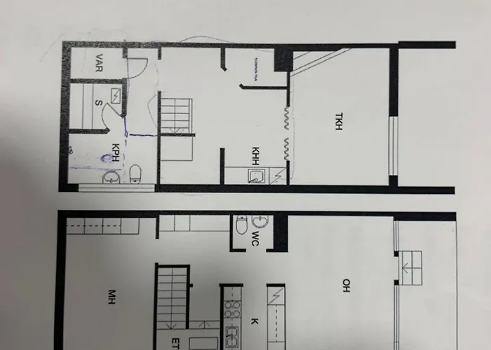 Tilava 2mh Rivitalo, Wifi Apartamento